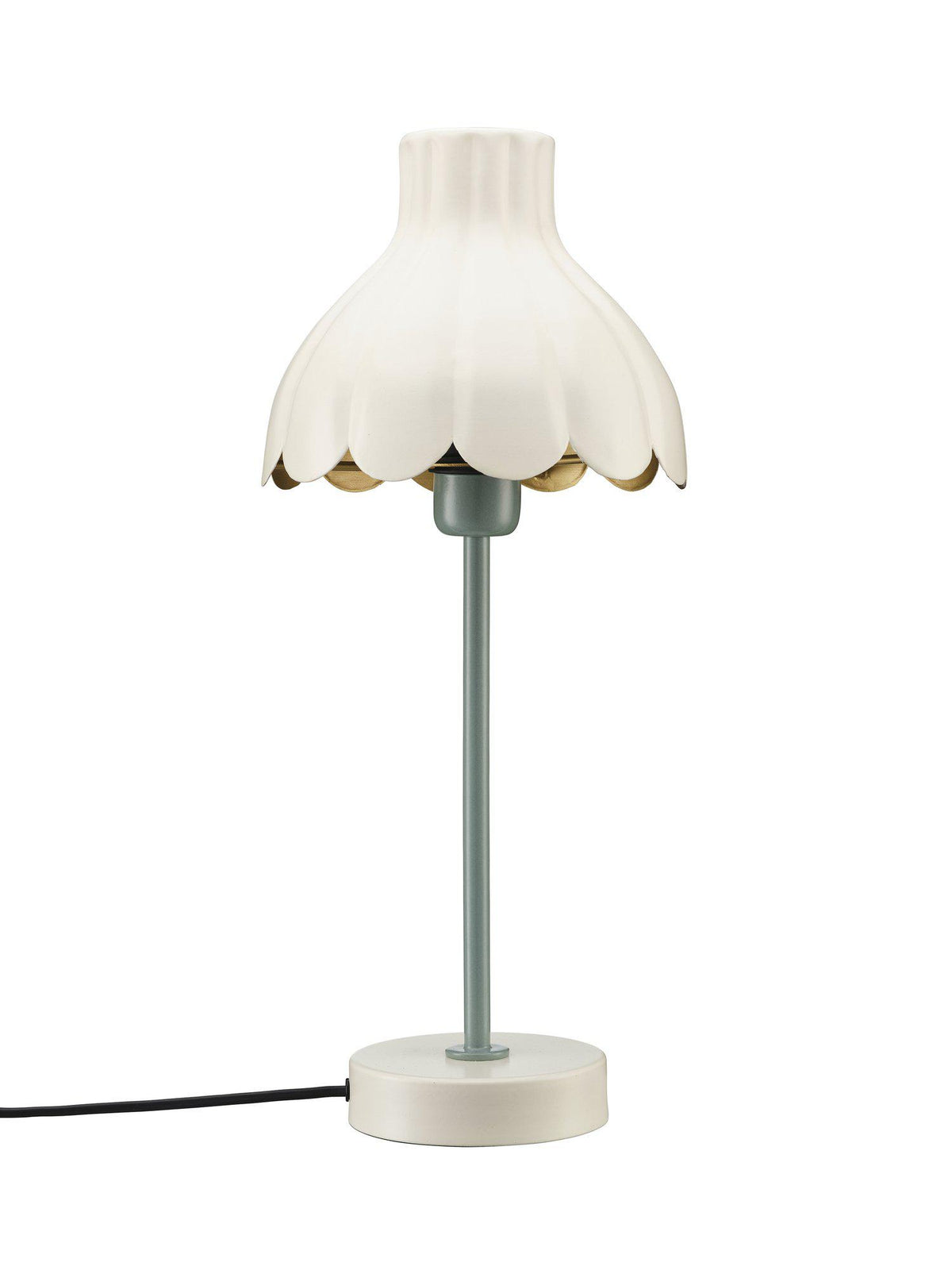 Anibe Lifestyle - Wera Bordslampa Offwhite/Grön IP20 47cm