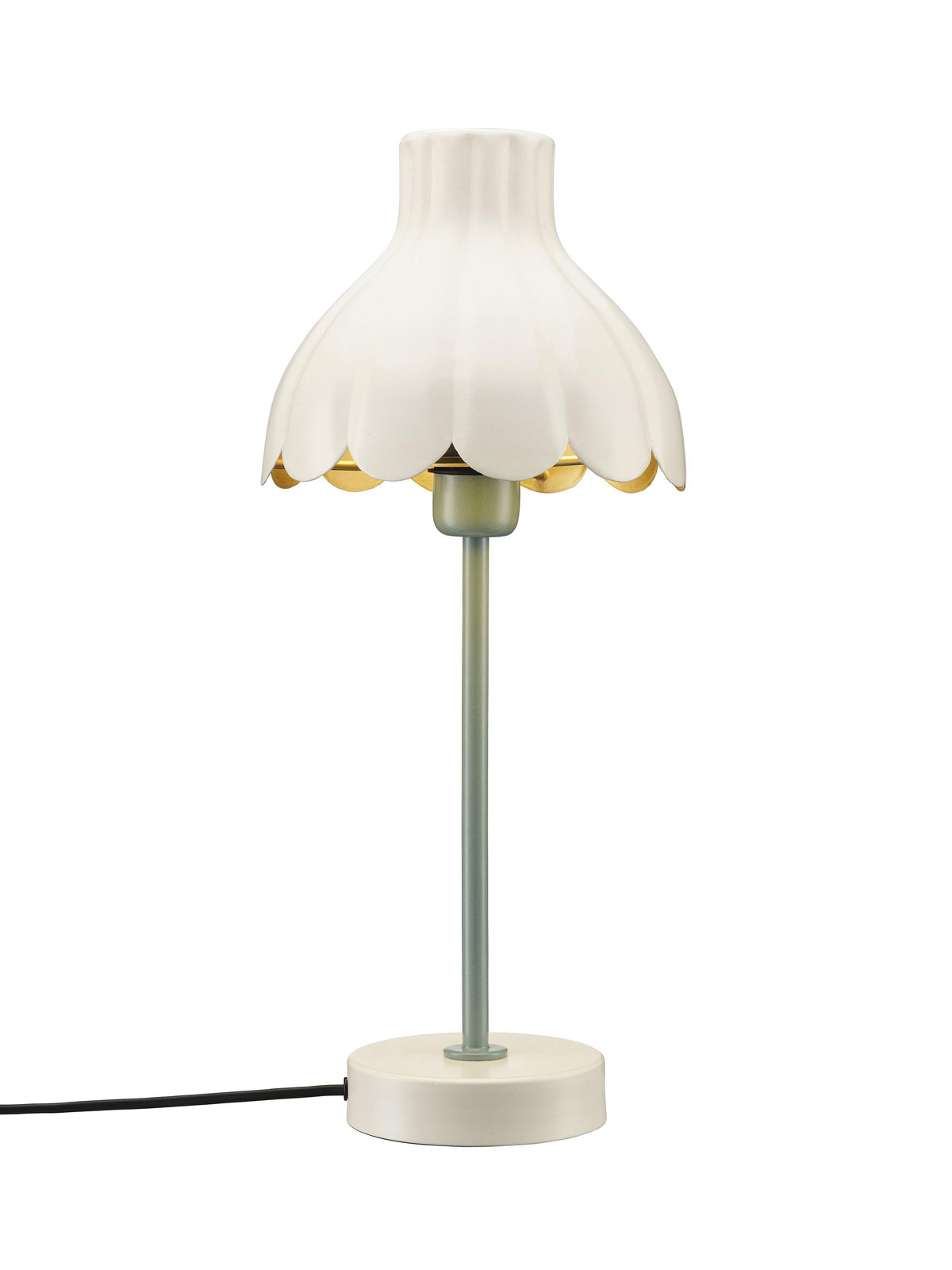 Anibe Lifestyle - Wera Bordslampa Offwhite/Grön IP20 47cm