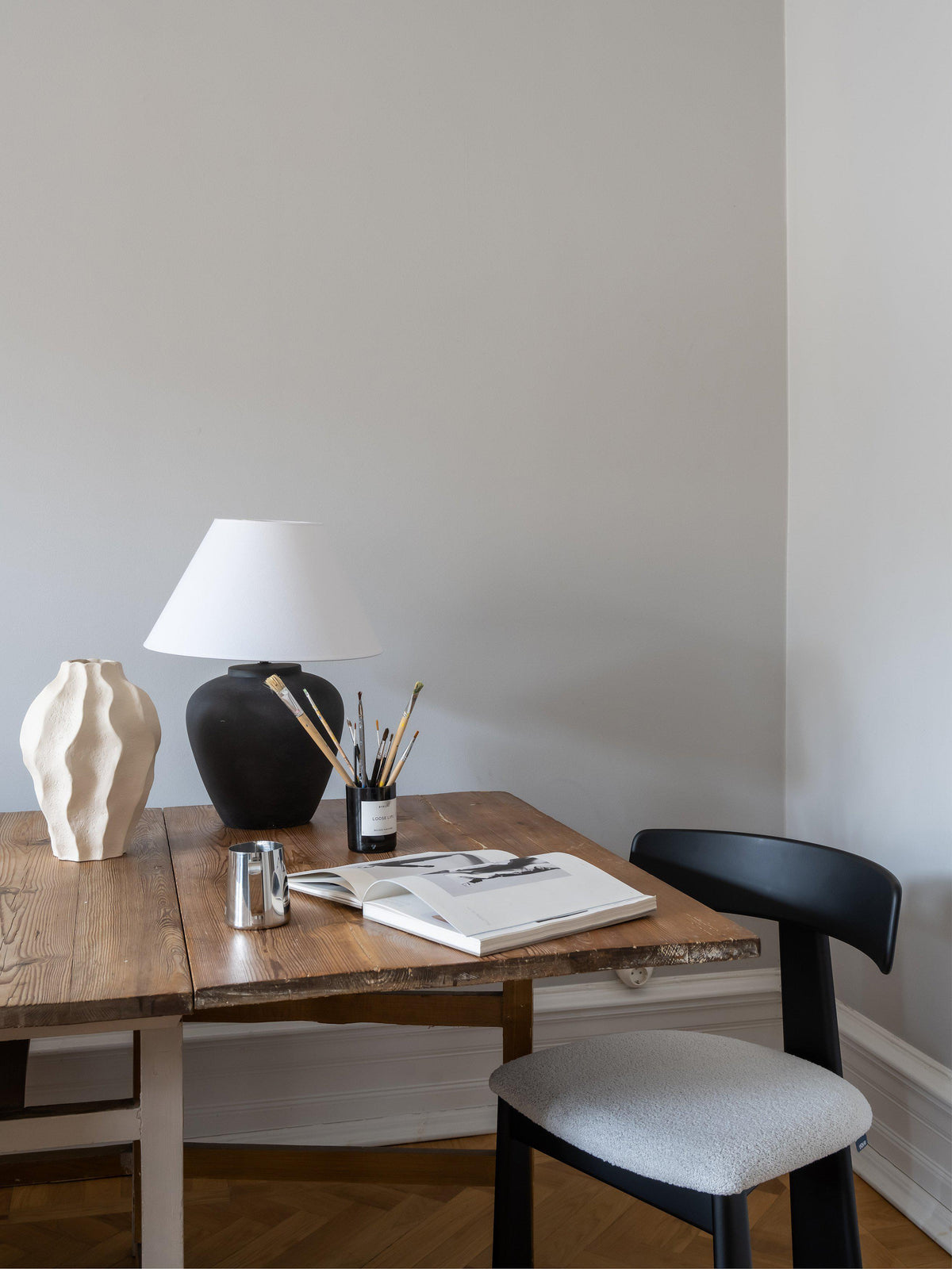 Anibe Lifestyle - Lilly - Bordslampa Anthracite IP20 58cm