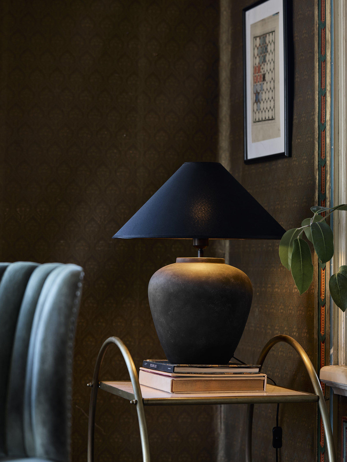 Anibe Lifestyle - Lilly Lampfot Anthracite IP20 37cm