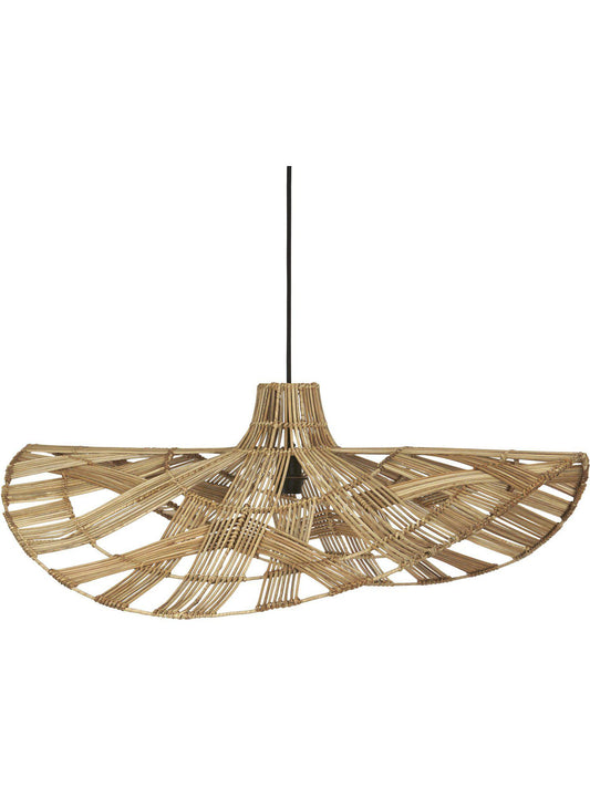 Anibe Lifestyle - Wella - Taklampa Flätad Naturrotting IP44 81cm