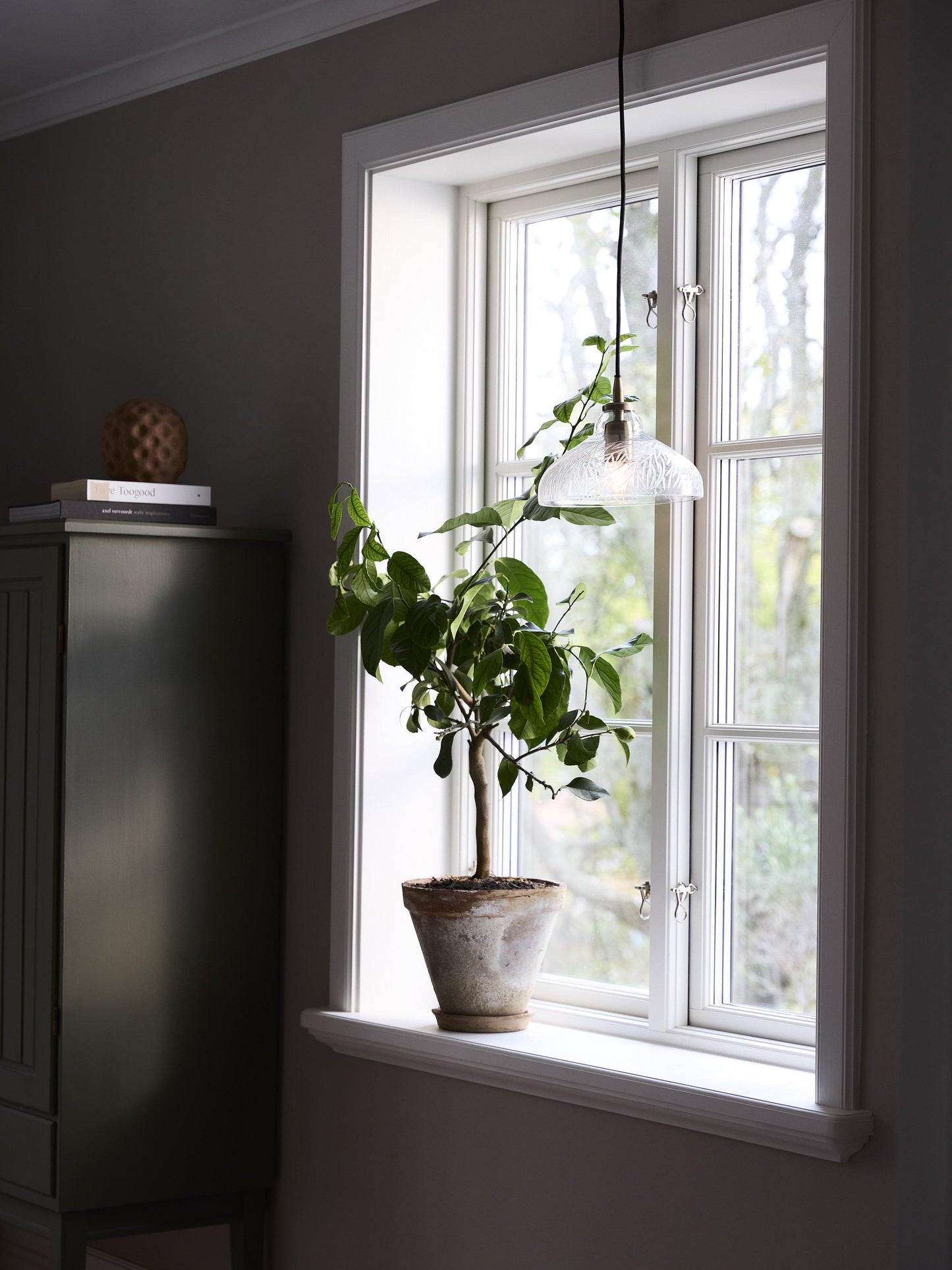 Maple Taklampa Klarglas IP20 20cm