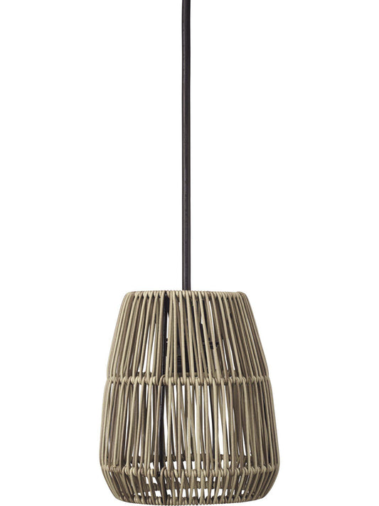 Anibe Lifestyle - Saigon - Taklampa Konstrotting Natur/Grå IP44 18cm