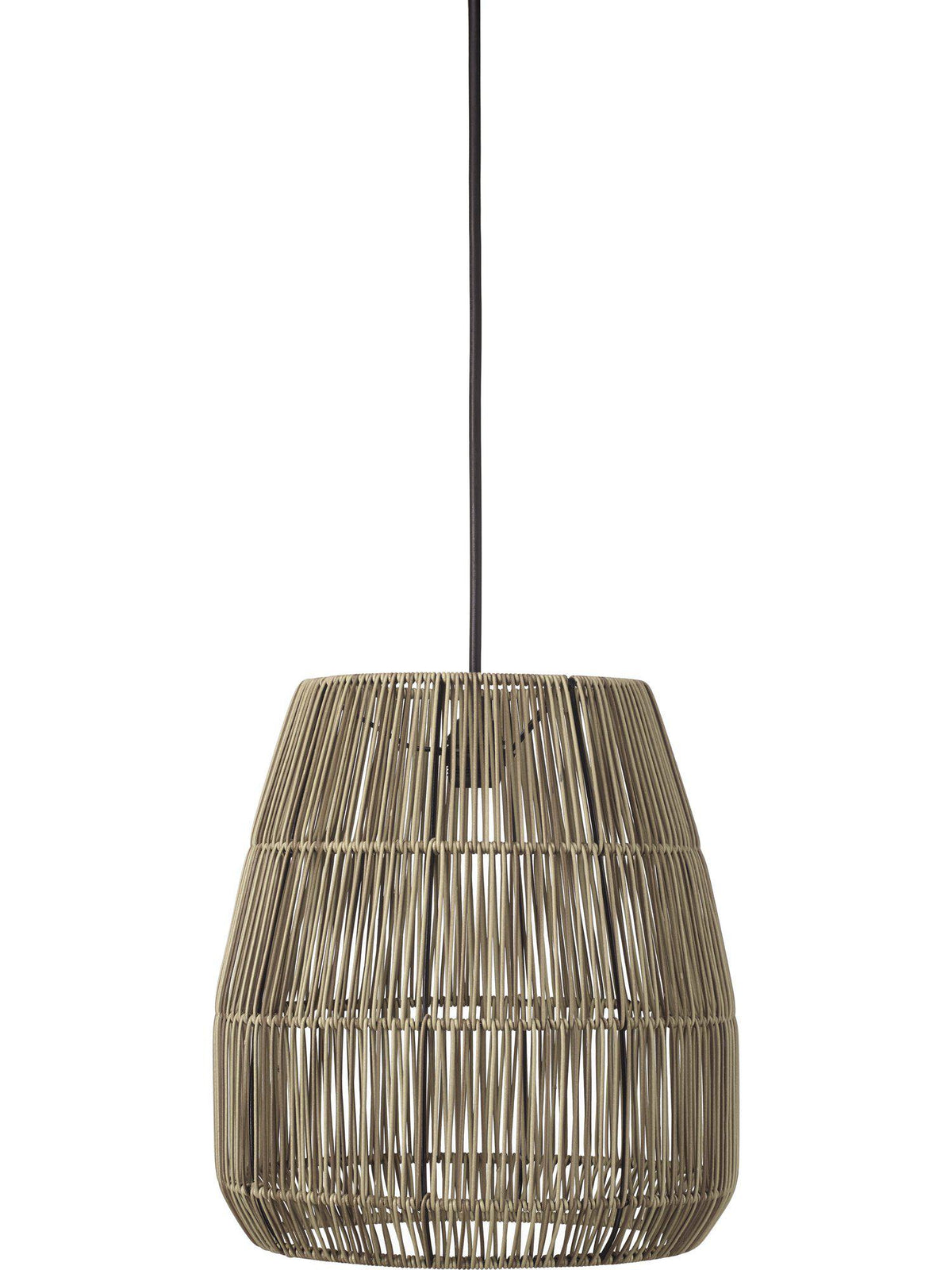 Anibe Lifestyle - Saigon - Taklampa Konstrotting Natur/Grå IP44 38cm