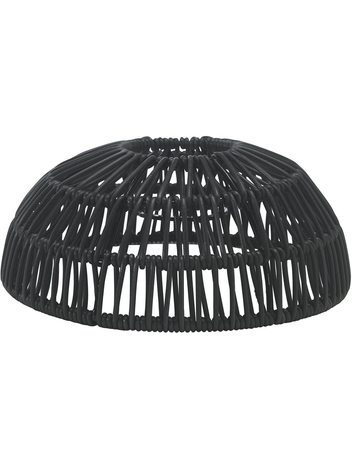 Anibe Lifestyle - Hue - Utomhuslampskärm Konstrotting Svart 20cm
