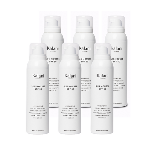 Kalani Sunwear - Sun Mousse SPF 50 6-pack 6x150 ml