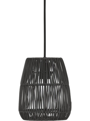 Anibe Lifestyle - Saigon - Taklampa Konstrotting Svart UK IP44 18cm