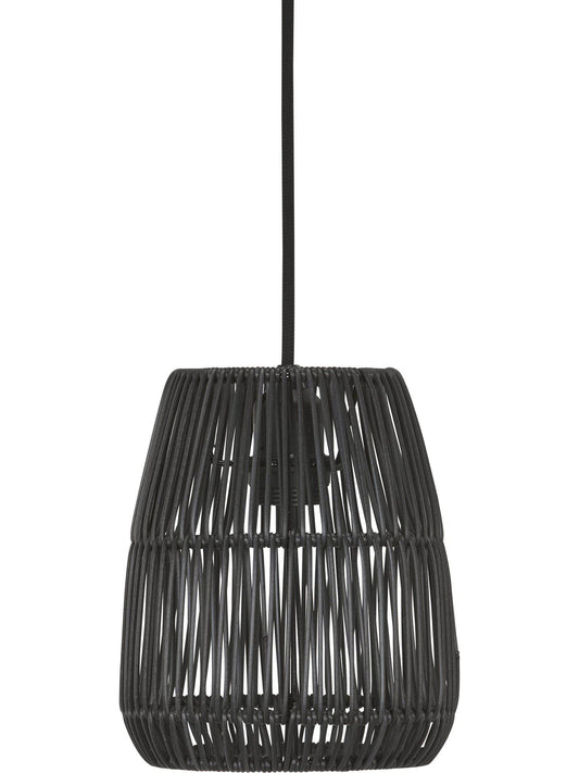 Anibe Lifestyle - Saigon - Taklampa Konstrotting Svart UK IP44 18cm
