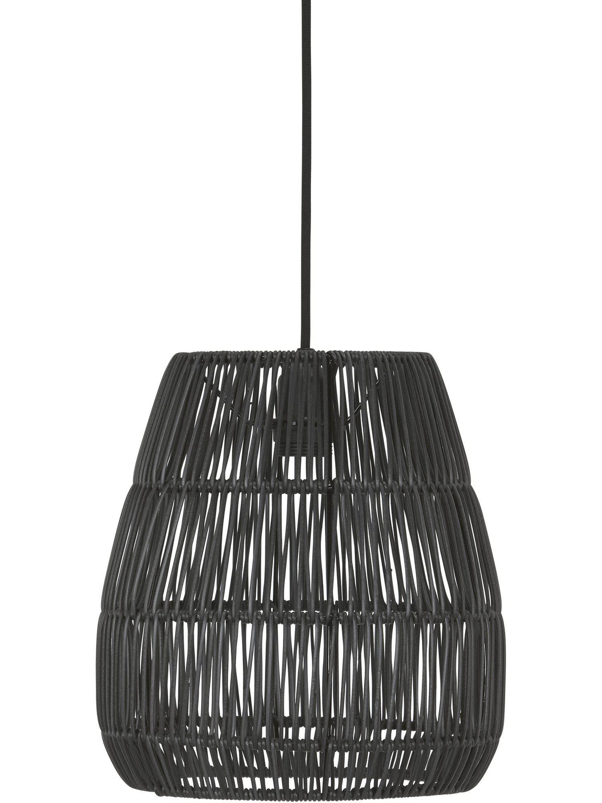 Anibe Lifestyle - Saigon - Taklampa Konstrotting Svart IP44 28cm