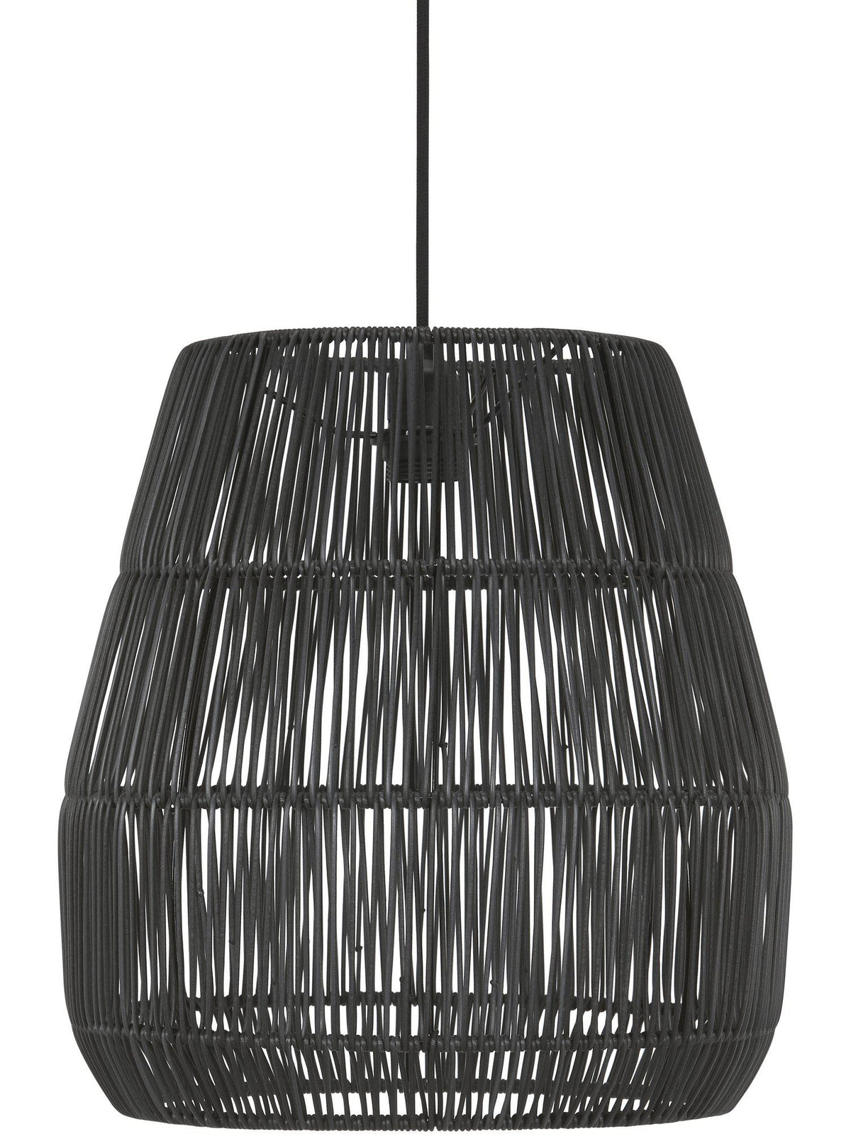 Anibe Lifestyle - Saigon - Taklampa Konstrotting Svart IP44 38cm