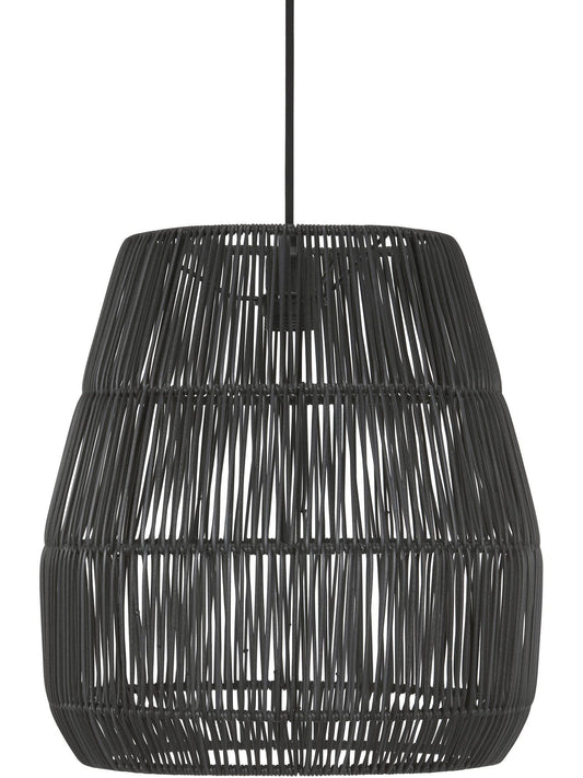 Anibe Lifestyle - Saigon - Taklampa Konstrotting Svart IP44 38cm