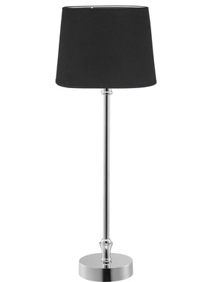 Anibe Lifestyle - Liam Bordslampa Sofia Franza svart silver fot 59cm