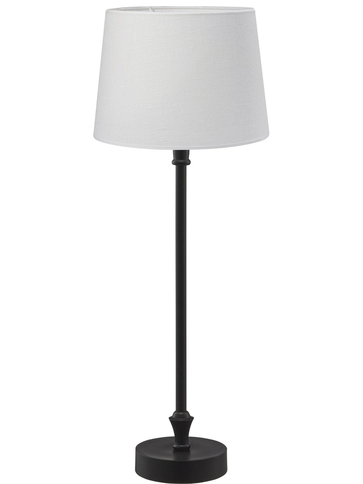 Anibe Lifestyle - Liam Bordslampa Sofia Franza vit svart fot 59cm