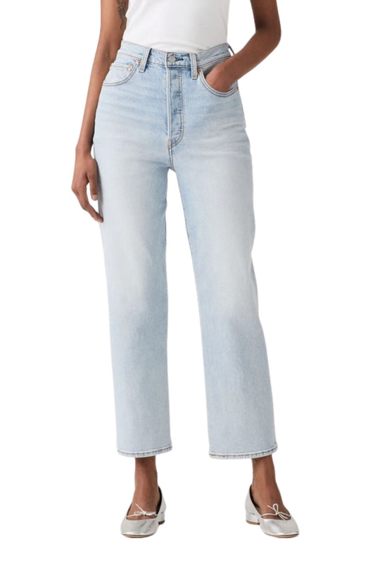 LEVI'S - Women's Ribcage Straight Ankle jeans-0