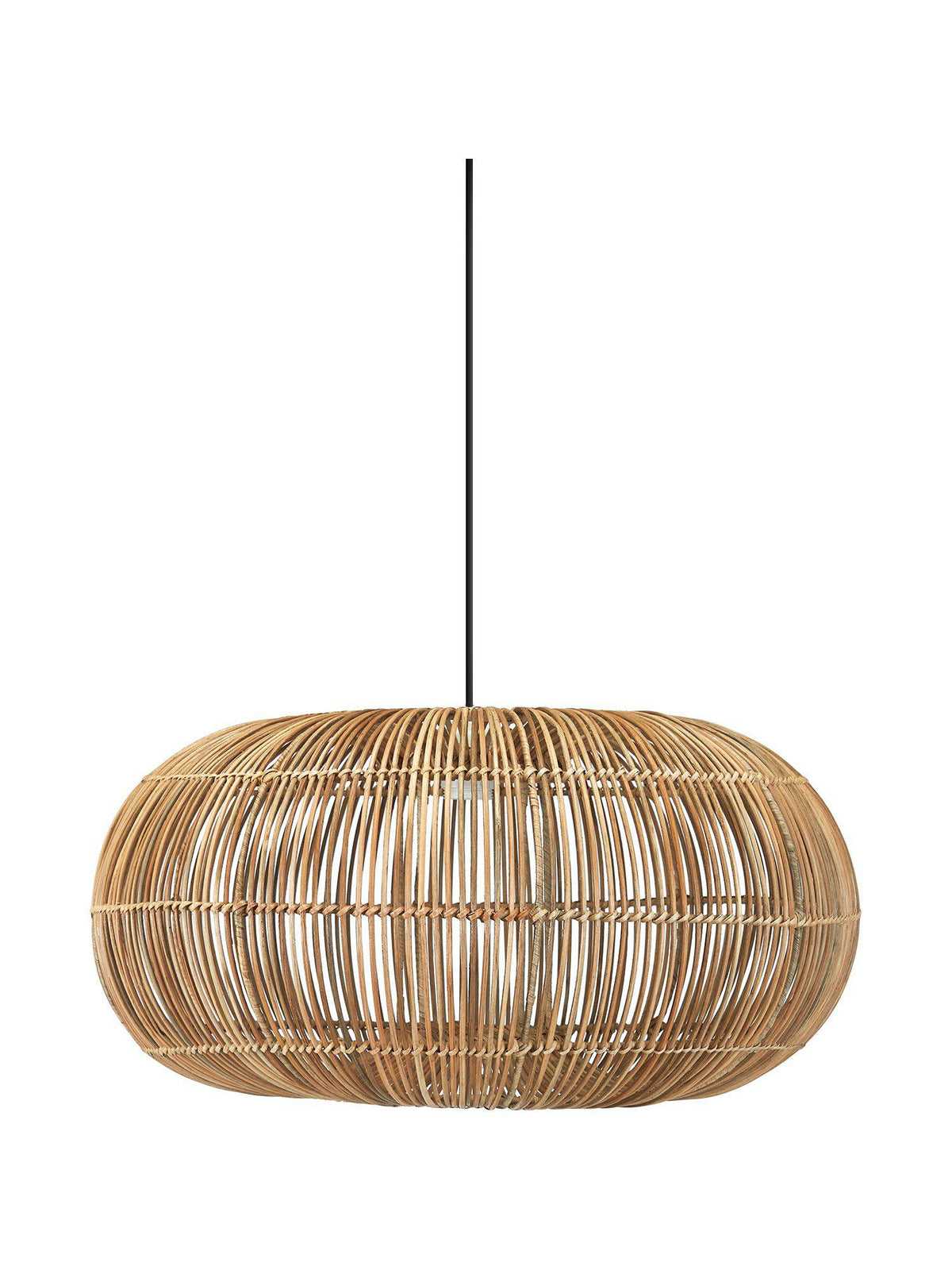 Anibe Lifestyle - Zuri - Taklampa Handflätad Naturrotting IP44 61cm