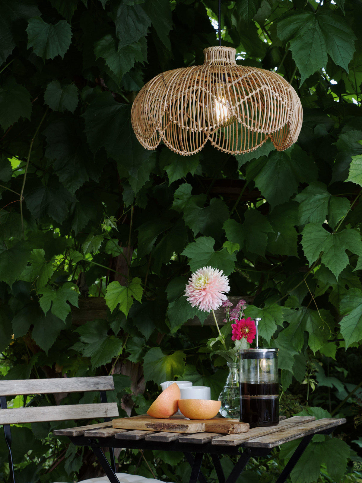 Anibe Lifestyle - Belle - Taklampa Utomhus Natur 43cm