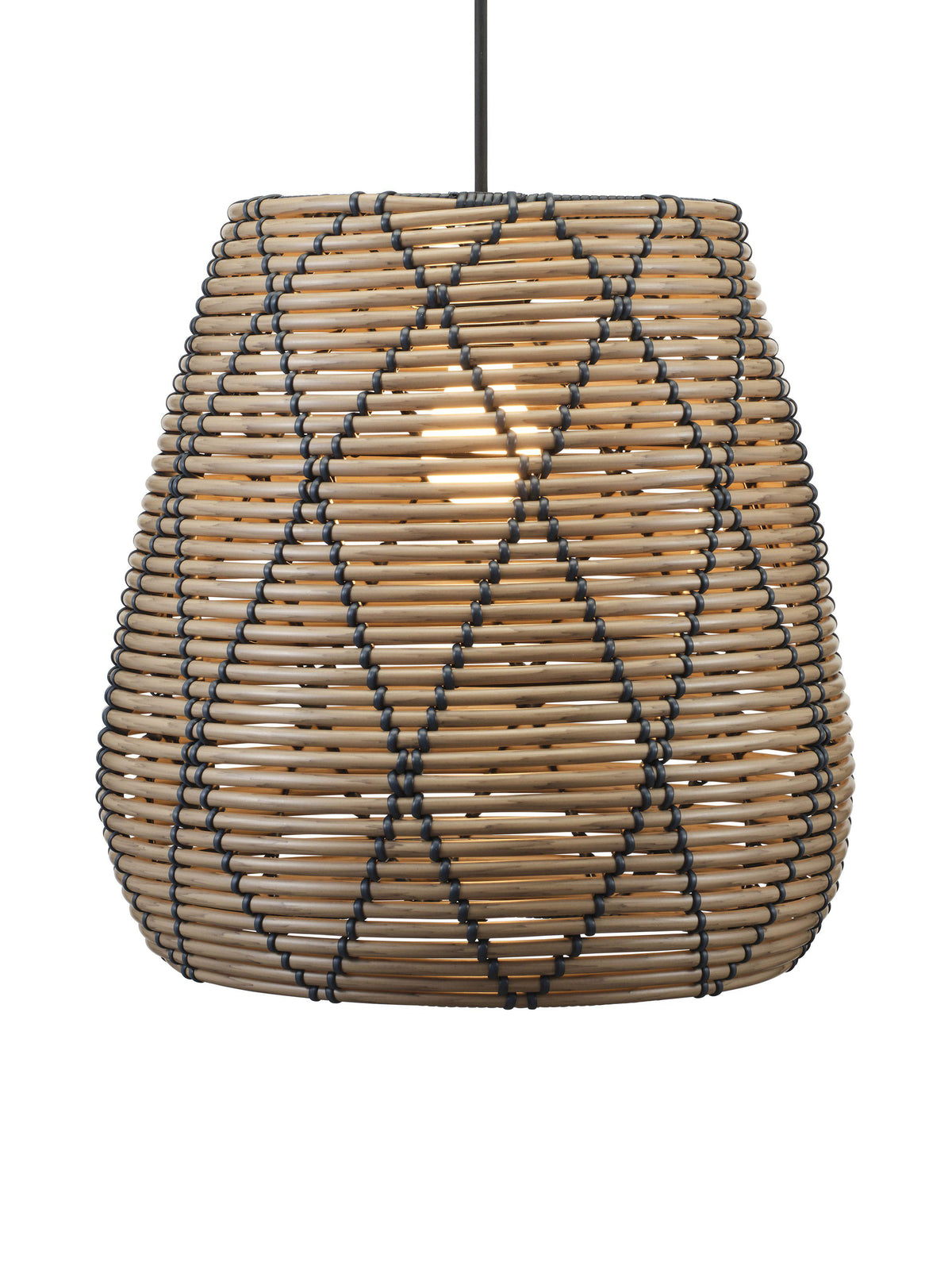 Anibe Lifestyle - Lollo - Takskärm Natur/Svart 38cm