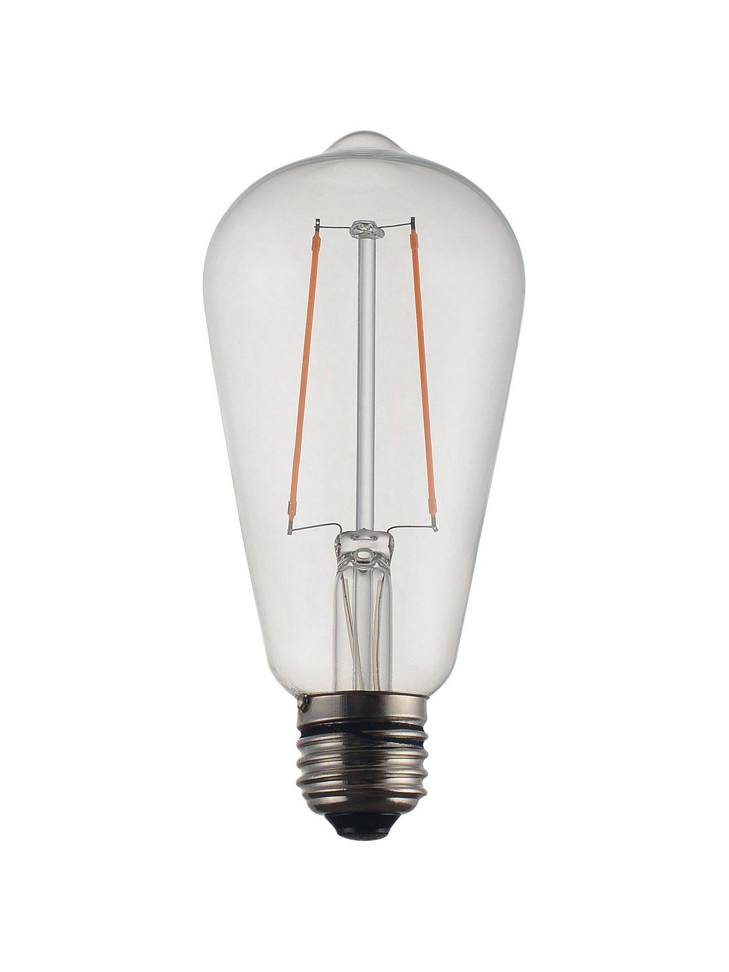 Vintage LED Filament Edison Clear 58mm E27 2 W