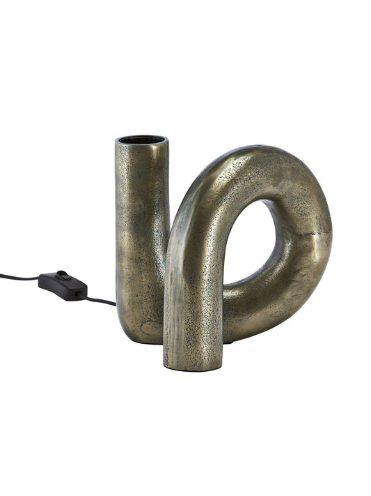 Anibe Lifestyle - Notice Swirl Lampfot Råmässing 18cm