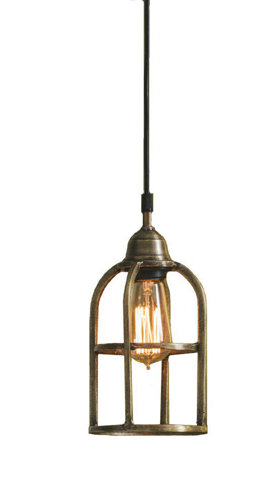 Boston Tak/Fönsterlampa Råmässing IP20 14cm