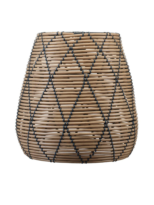 Anibe Lifestyle - Lollo - Lampskärm Natur/Svart 38cm