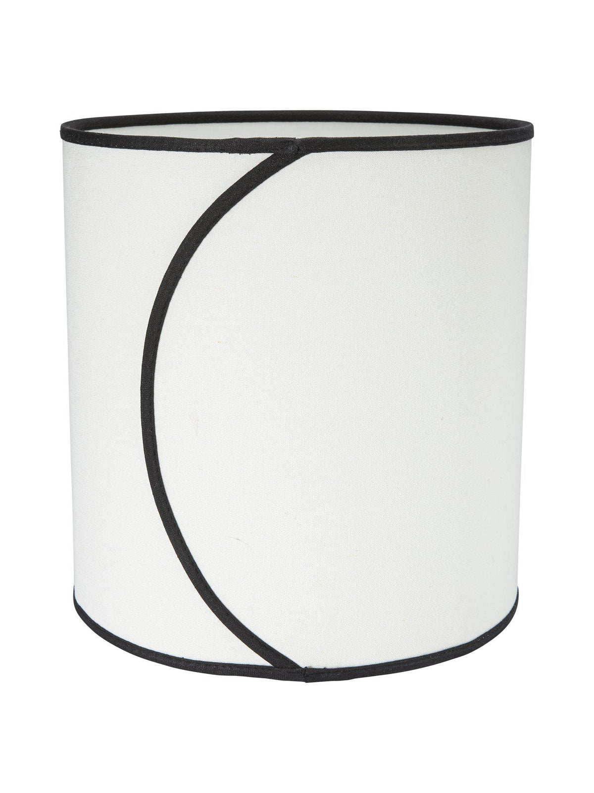 Anibe Lifestyle - Ava - Lampskärm Offwhite/Svart 30cm