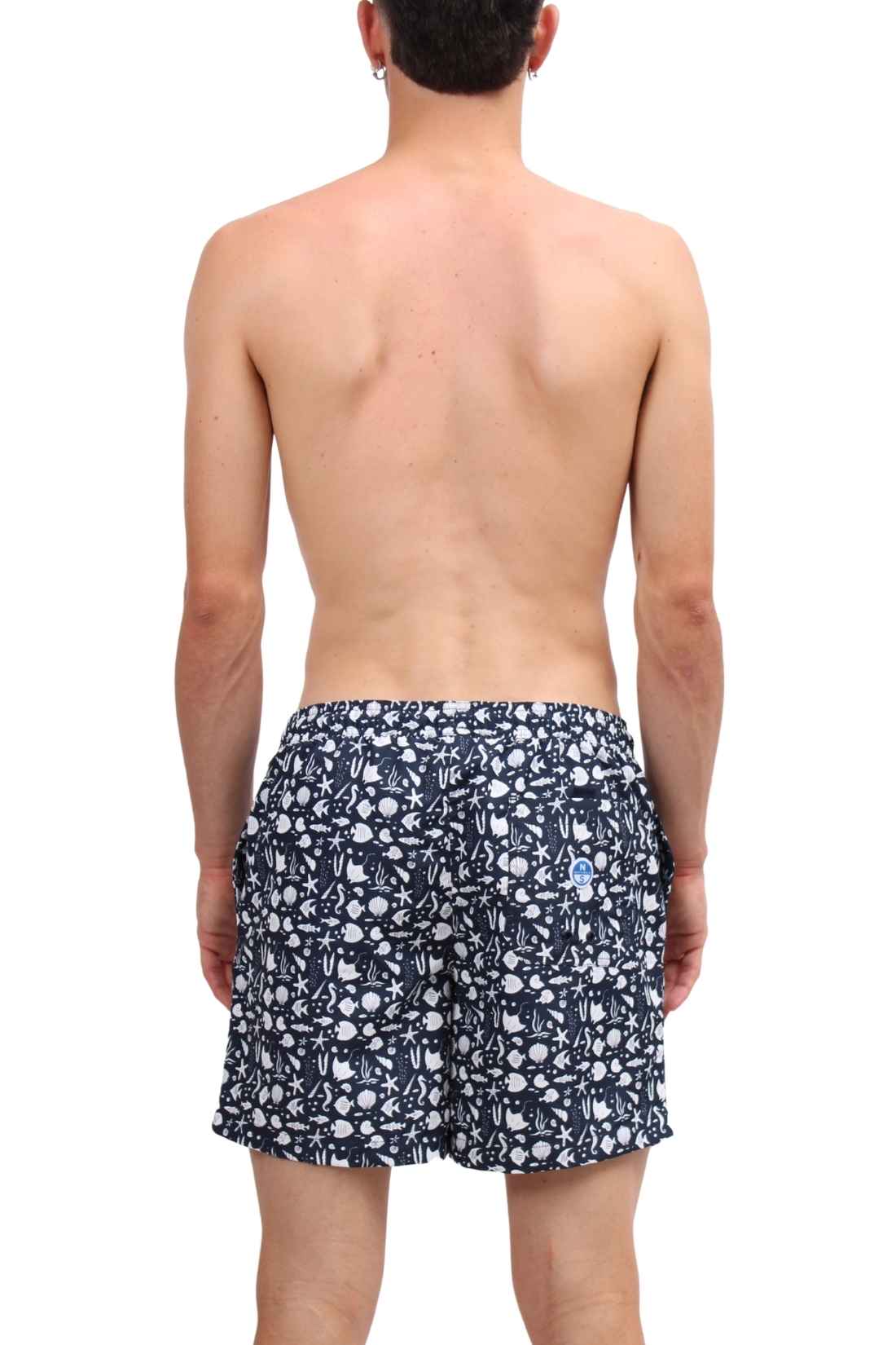NORTH SAILS - Men's swim shorts with sea print-2