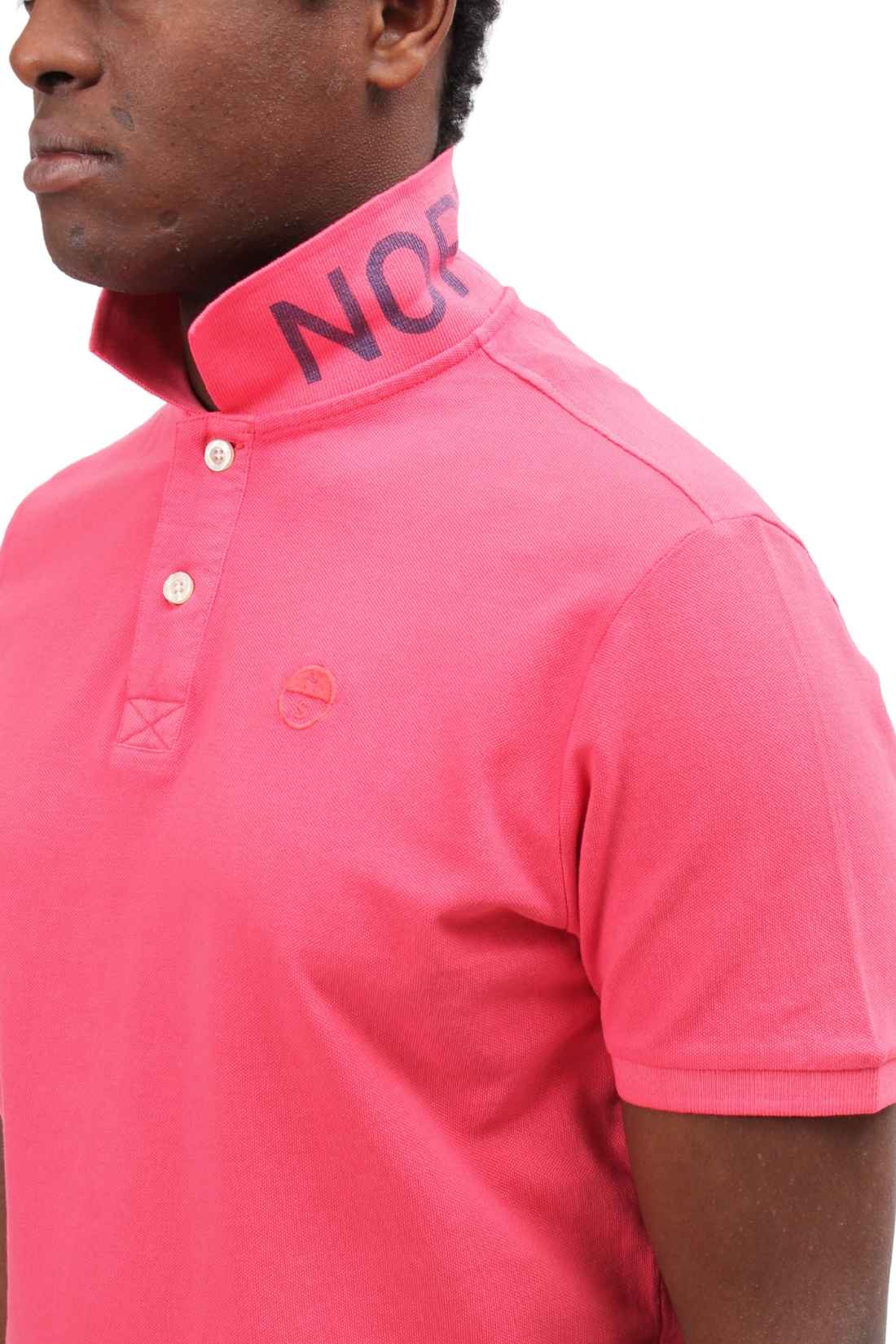 NORTH SAILS - Men's polo shirt with logo collar - Size 4XL-3
