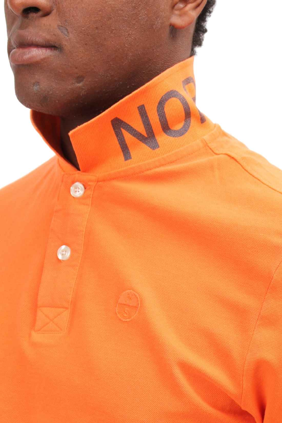 NORTH SAILS - Men's polo shirt with logo collar - Size 4XL-7