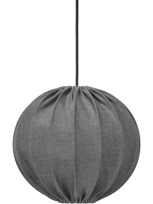 Anibe Lifestyle - Alva - Utomhuslampskärm Etamine Mörkgrå 50cm