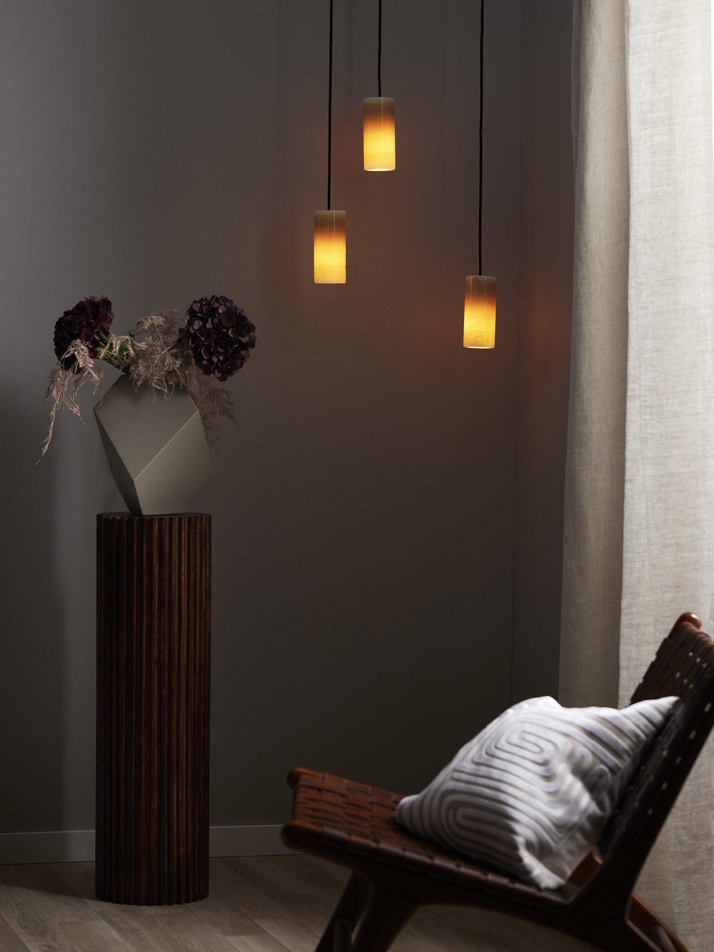 Lucie Fönsterlampa Marmor IP20 7cm
