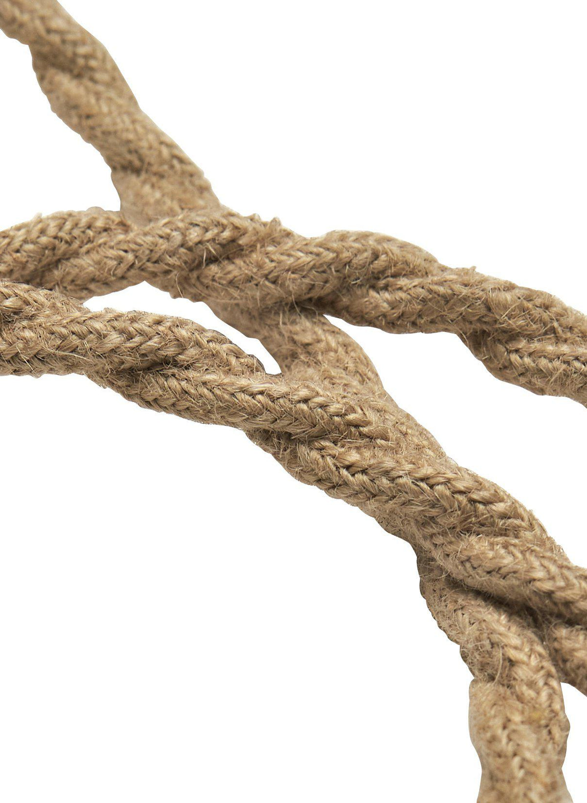 Anibe Lifestyle - Takupphängning Jute textil tvinnad med takkopp E27