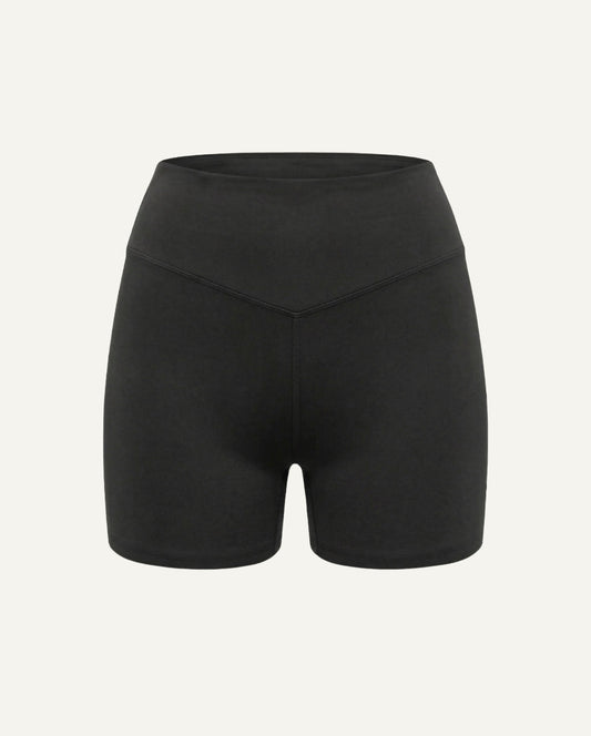 Women's Organic Cotton Biker Shorts – Black | Non-Toxic Bike Shorts-0