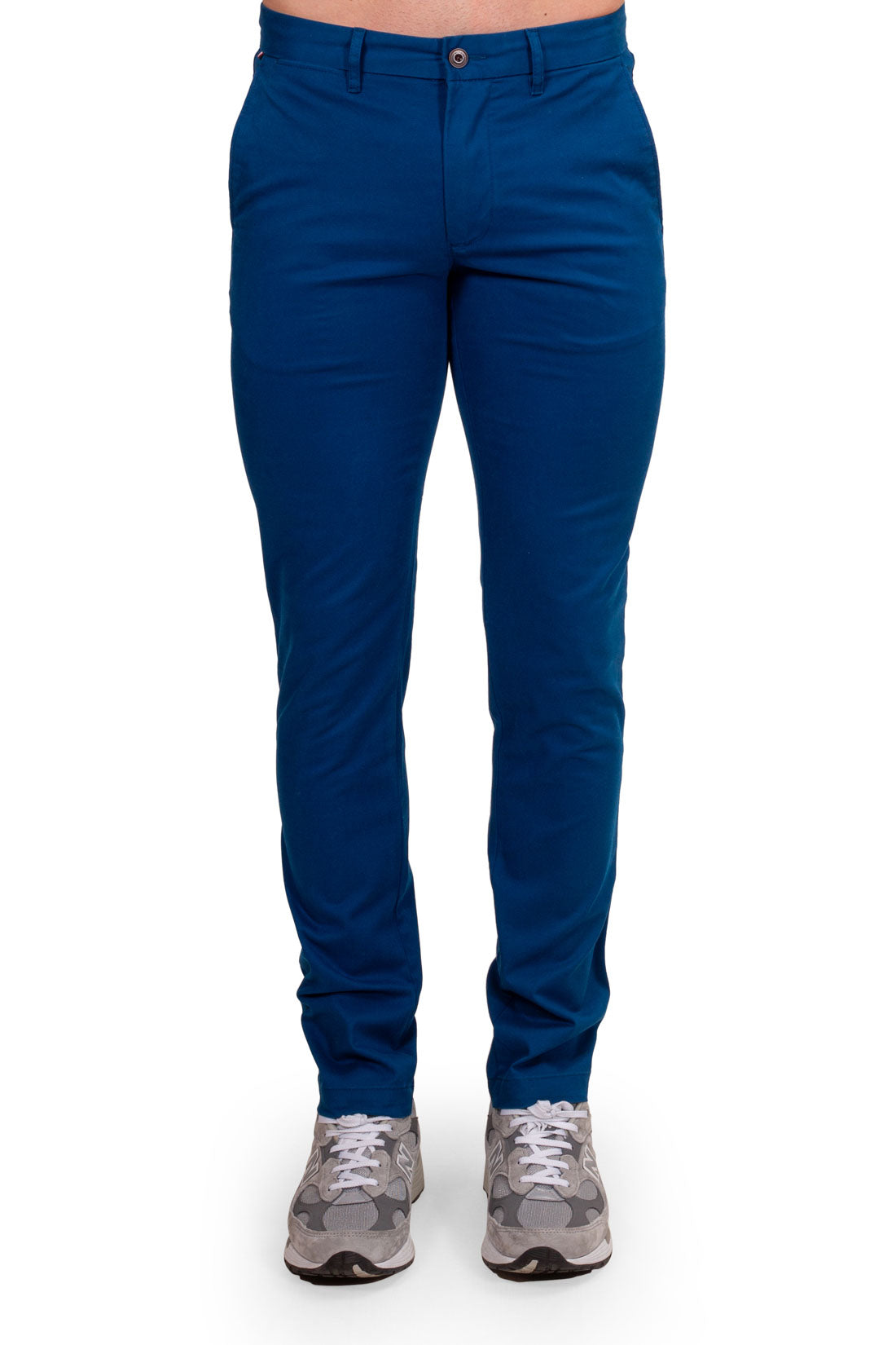 TOMMY HILFIGER - Men's regular plain chino with logo-1