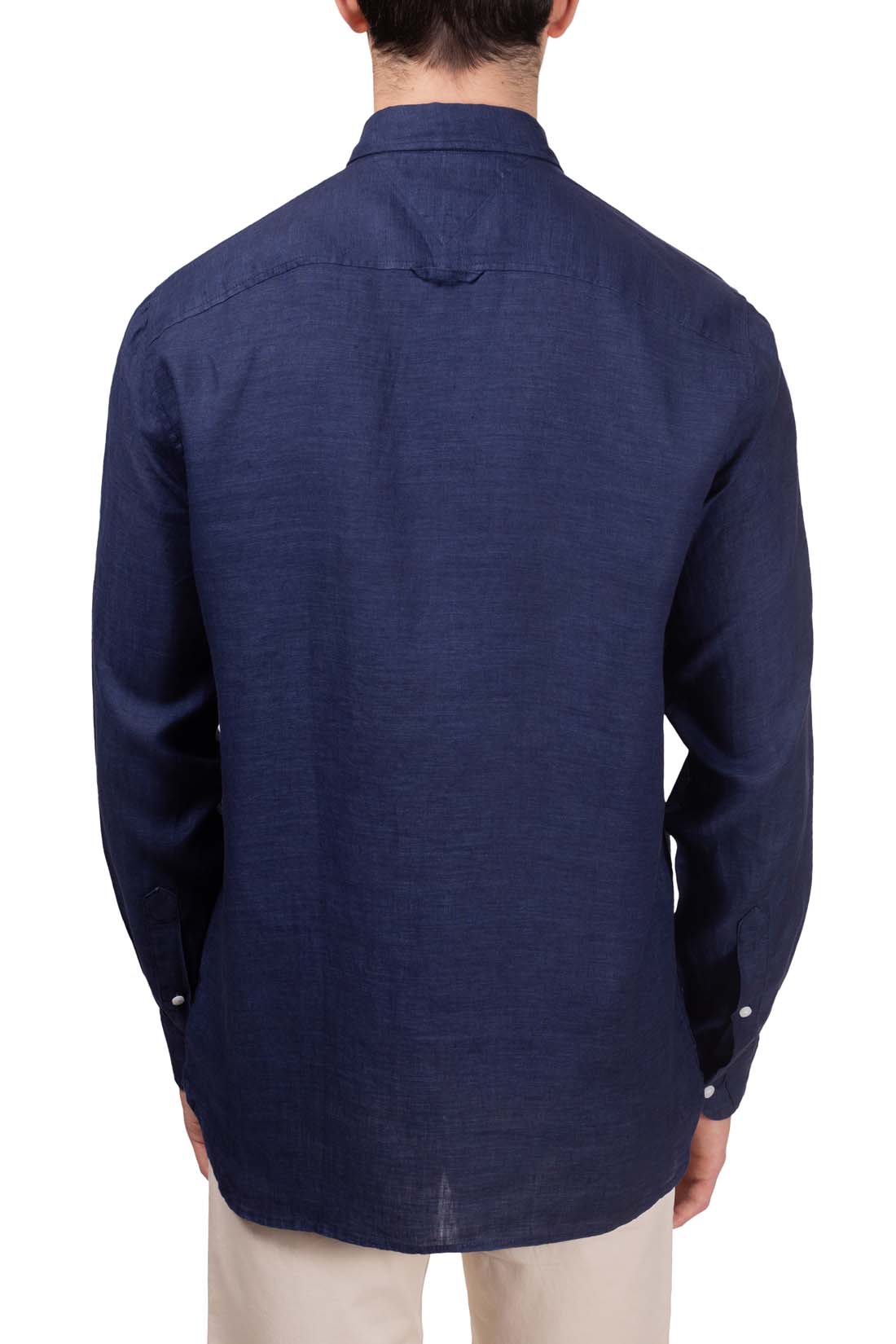 TOMMY HILFIGER - Men's regular linen shirt