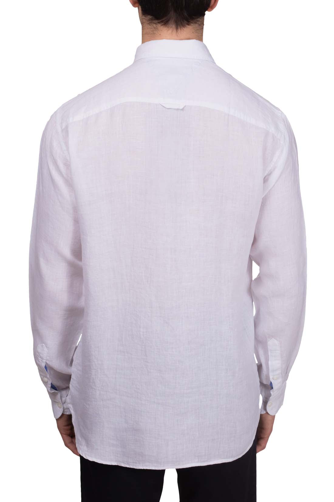 TOMMY HILFIGER - Men's regular linen shirt