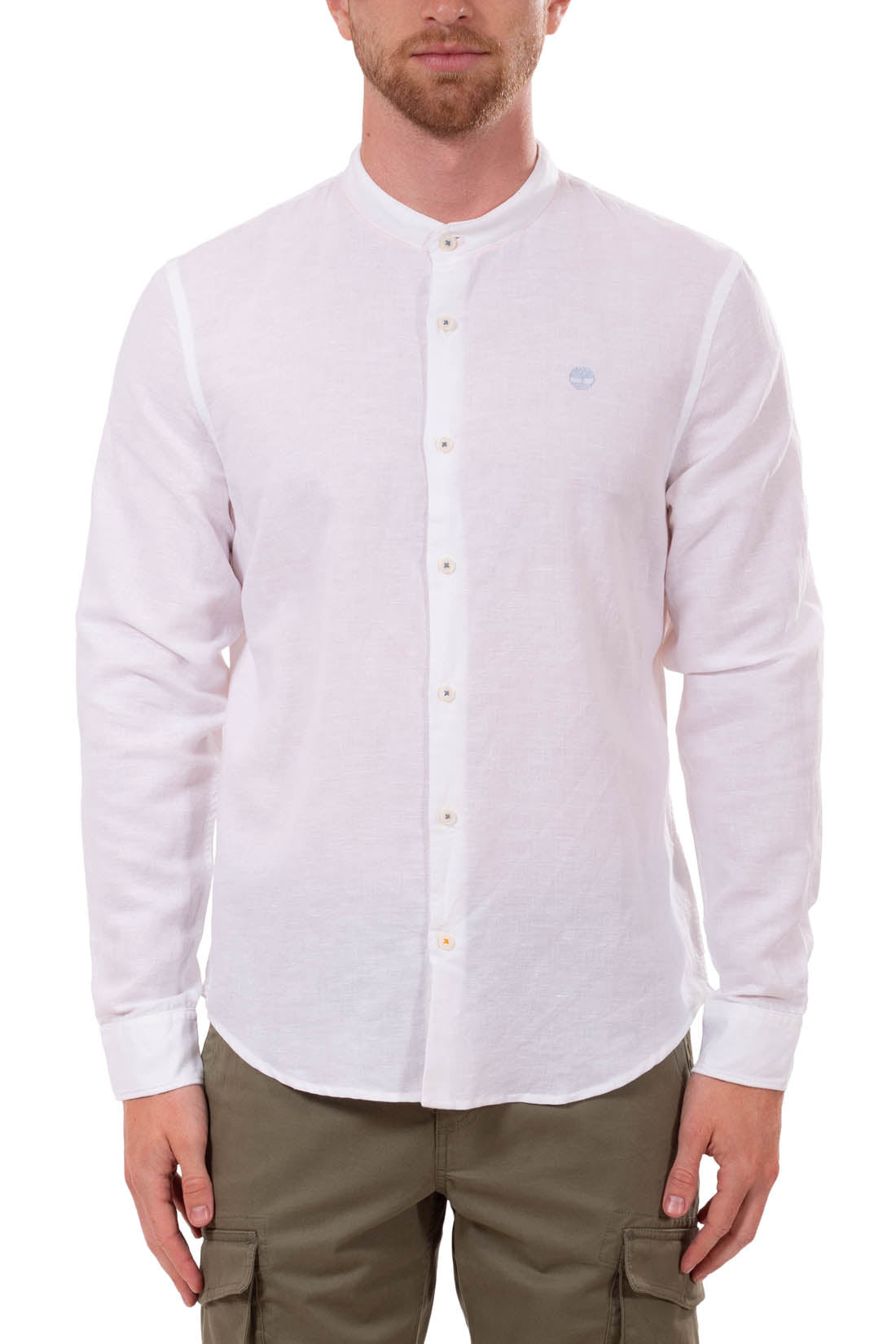 TIMBERLAND - Men's linen shirt  - Size L-10