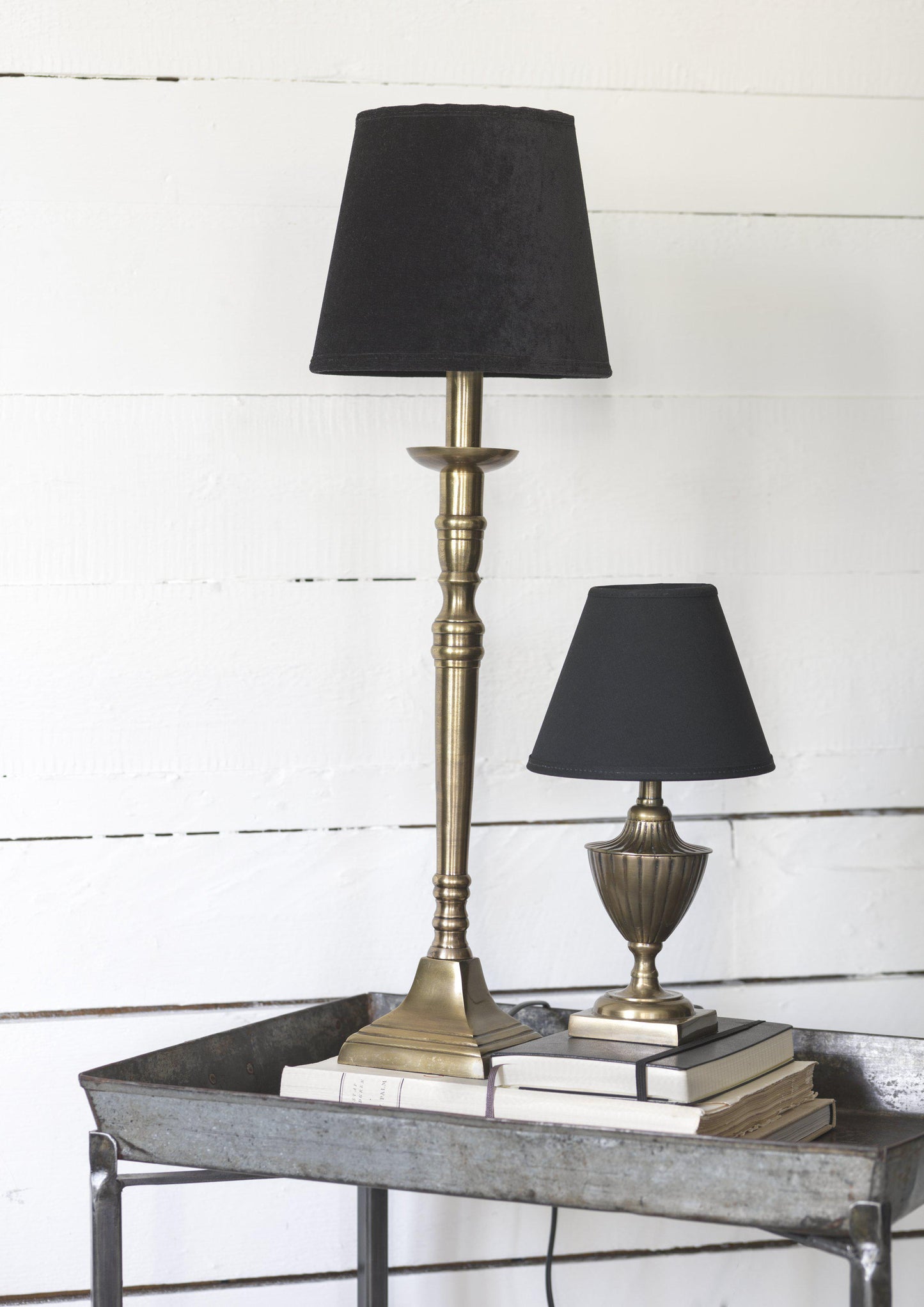 Salong Lampfot Antikmässing 53cm