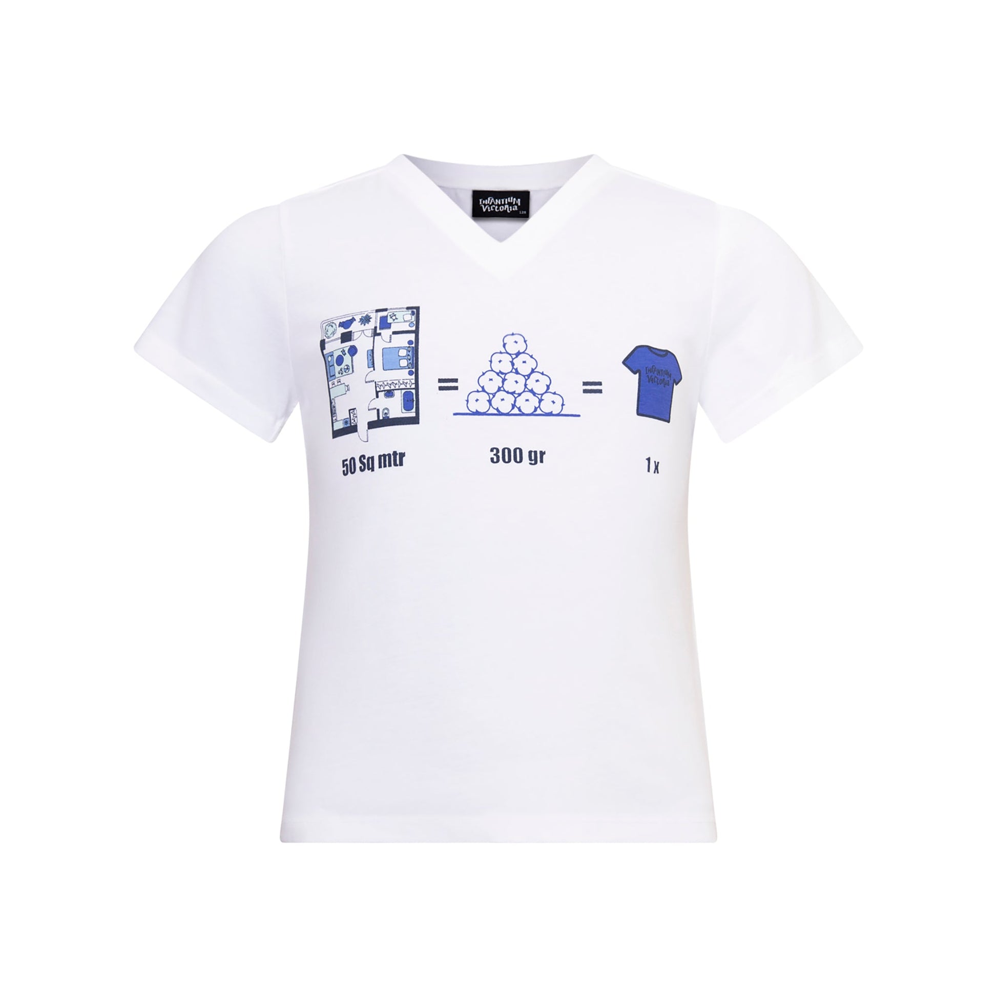 Infographics T-shirt with Printed Working Area for Kids-0