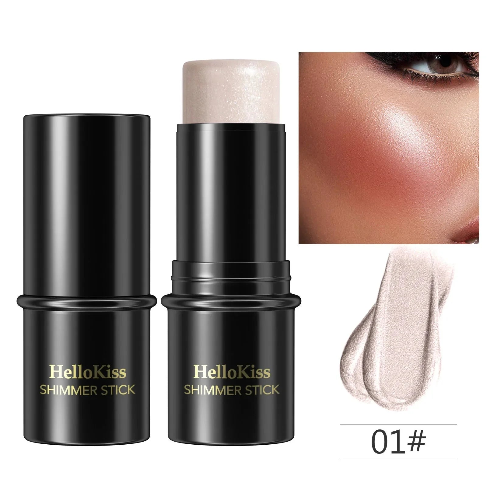 Highlighting&Bronzer Stick Face Brightening Blusher Rouge Concealer Pen Long Lasting Corrector Nose Shadow Contouring Cosmetics-9