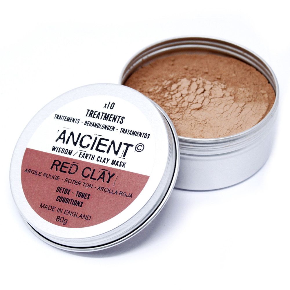 Anibe Lifestyle - Earth Lermaskpuder - Red Clay