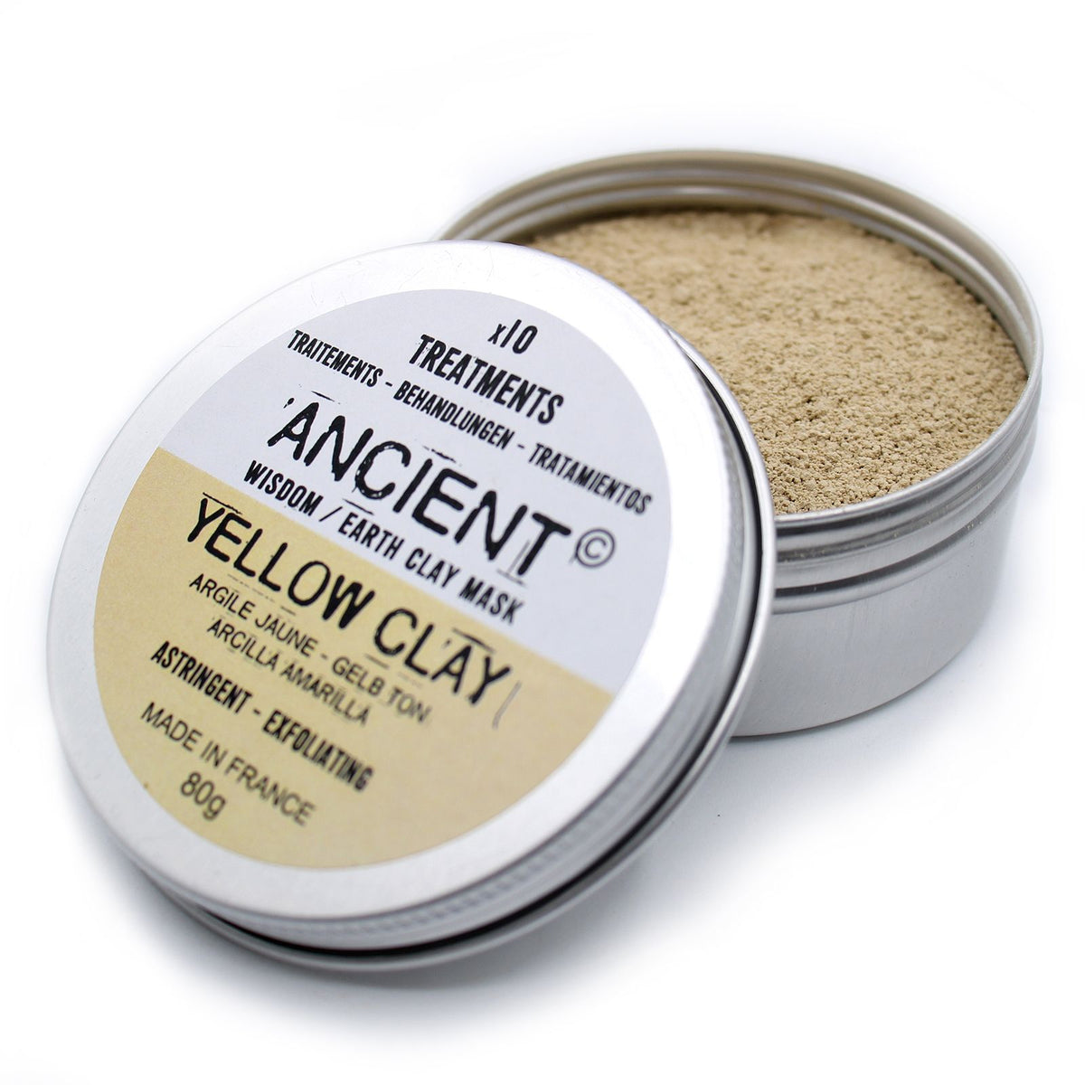 Anibe Lifestyle - Earth Lermaskpuder - Yellow Clay