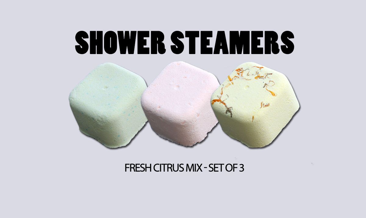 3-pack Aromaterapi Duschångare 70 g - Fresh Citrus Mix
