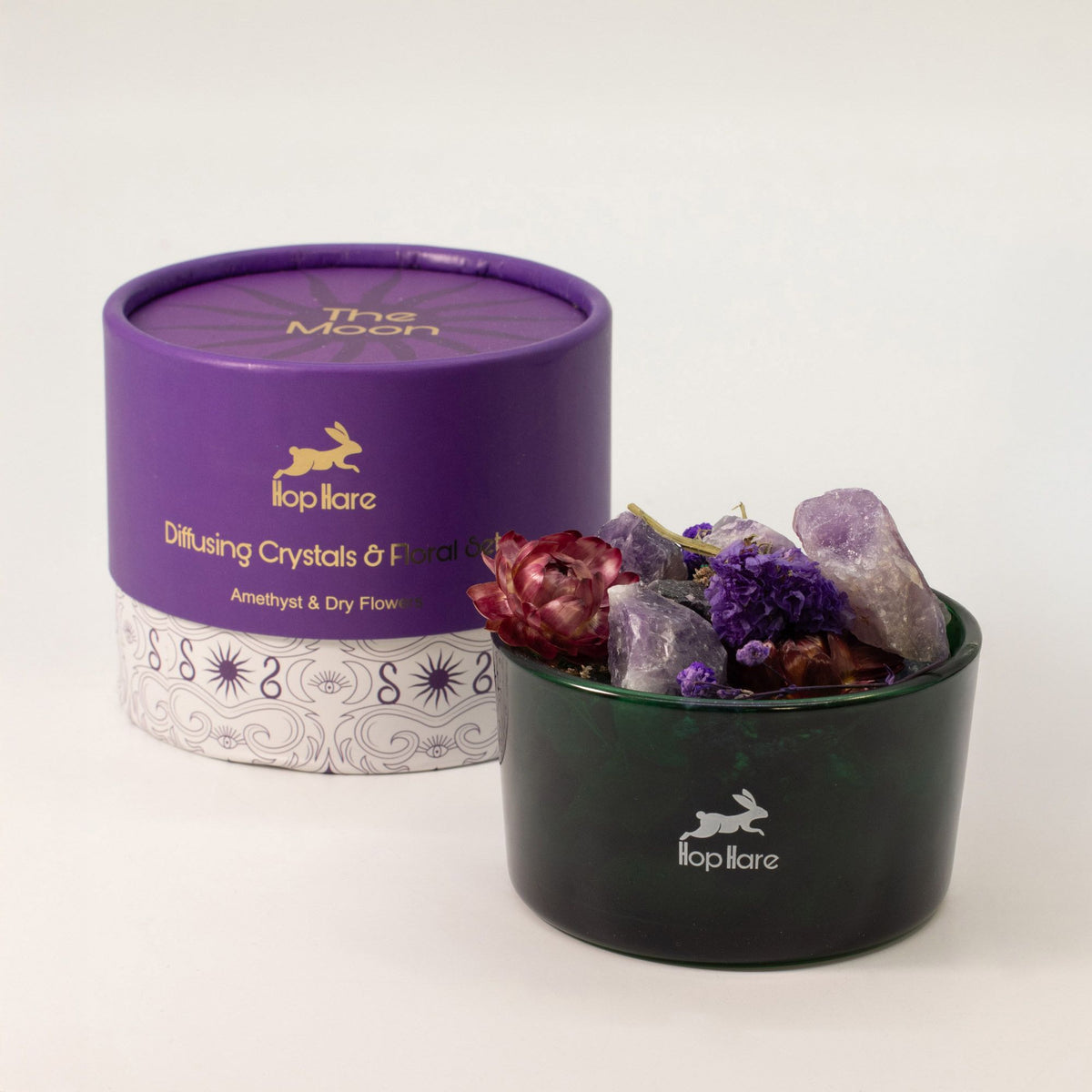 Anibe Lifestyle - Hop Hare Kristall och Blomset - The Moon