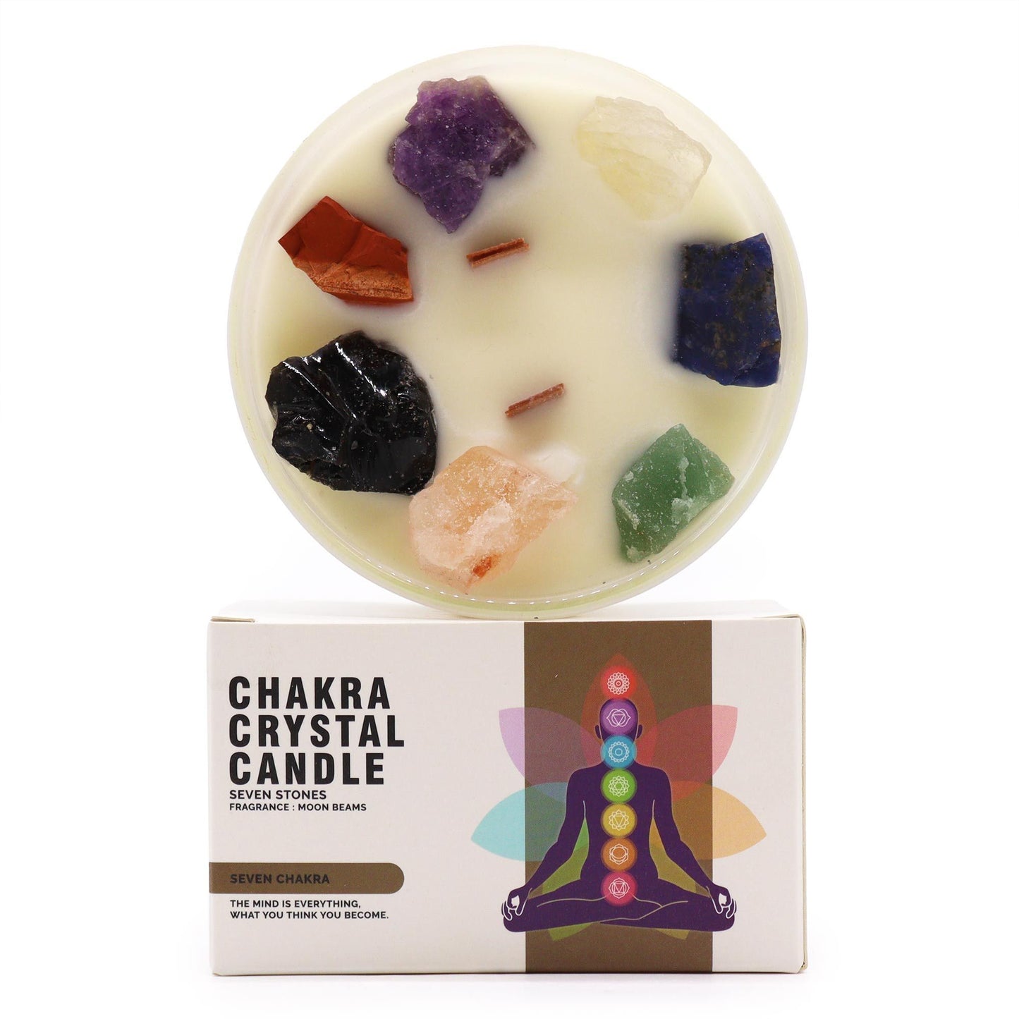 Chakrakristalljus Large - Seven Chakra