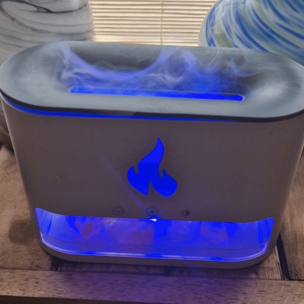 Anibe Lifestyle - Aromadiffusor - Himalaya Salt med flameffekt och USB