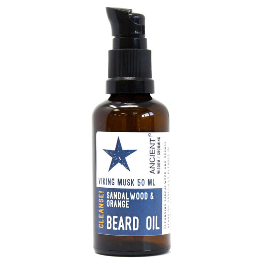 Skäggolja Viking Musk Cleanse 50 ml