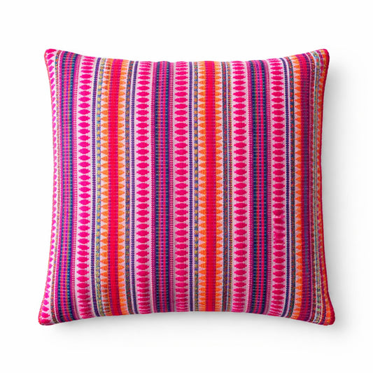 Klassiskt kuddfodral – Neon Stripes – 45x45cm
