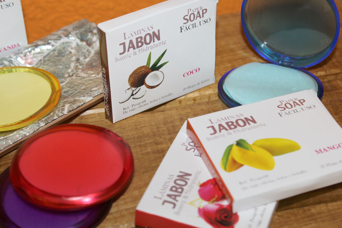 Anibe Lifestyle - Tvålservetter med jordgubbsdoft