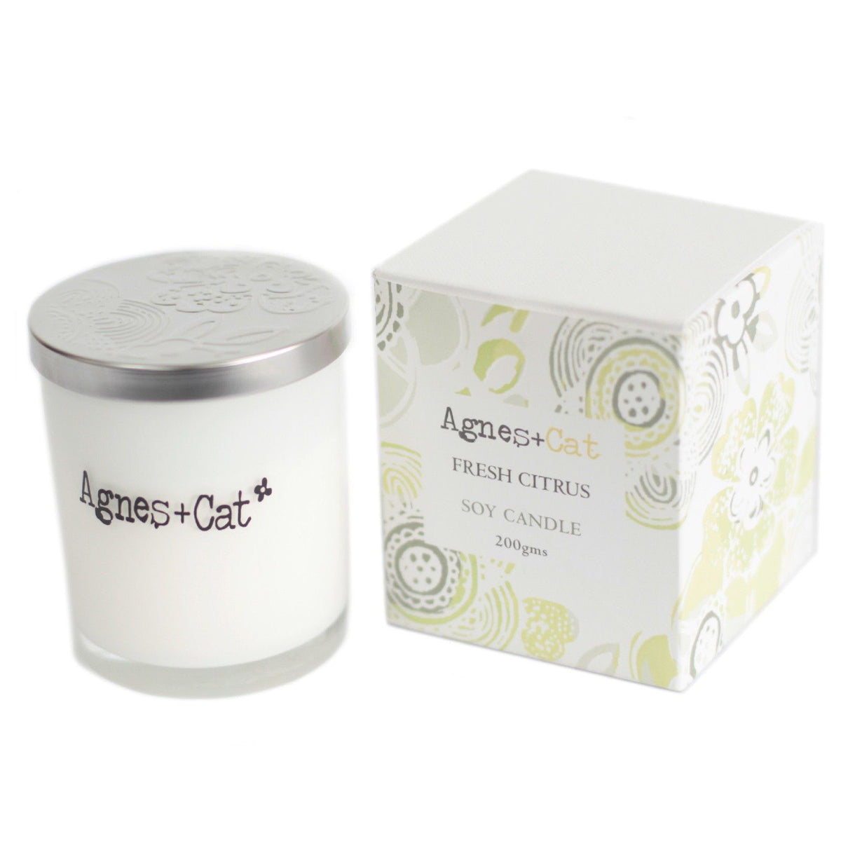 Anibe Lifestyle - Agnes + Cat Votive Sojavaxljus - Citrus